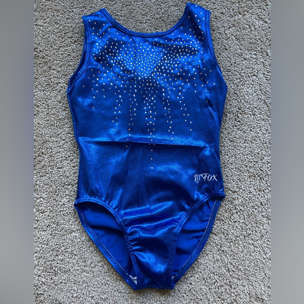 Lil Fox Blue Leotard